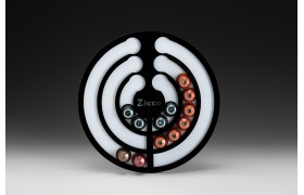 ZCP 873 AKRİLİK KAPSÜL KAHVE STANDI / 42 KAPSÜL R-32 CM 