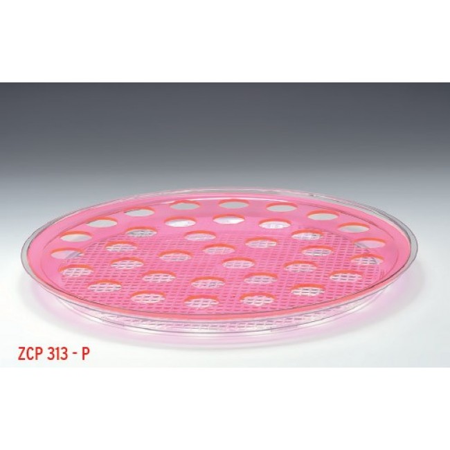 ZCP 313 – P POLYCARBONAT TEPSİLİ SHOT SERVİSİ  35 Lİ Ø 42 cm