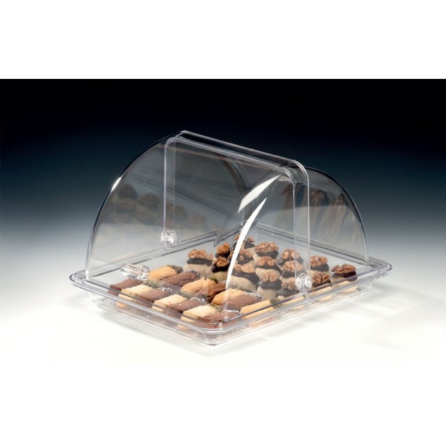 KOMPLE POLYCARBONAT MUHAFAZA KABI GN ½ 28 X 34 X H:21 cm