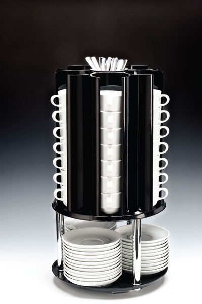 ボンズ　什器セット② ABS DÖNER FİNCAN, TABAK, KAŞIK STANDI Ø 30 X H: 55 cm