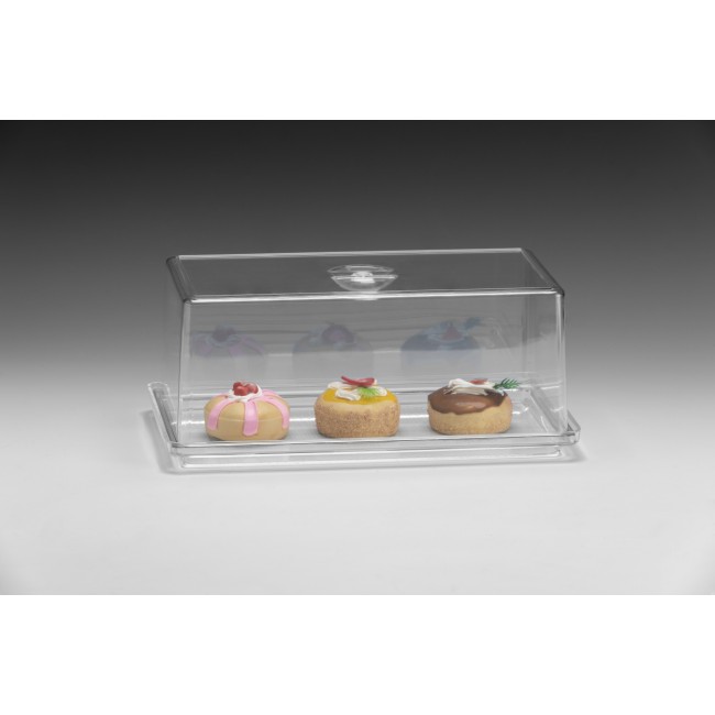 ZCP 851 AKRİLİK ALTLI PC KAPAKLI KEK FANUSU 19*36*h 15 cm ZCP 851 AKRİLİK ALTLI PC KAPAKLI KEK FANUSU 19*36*h 15 cm